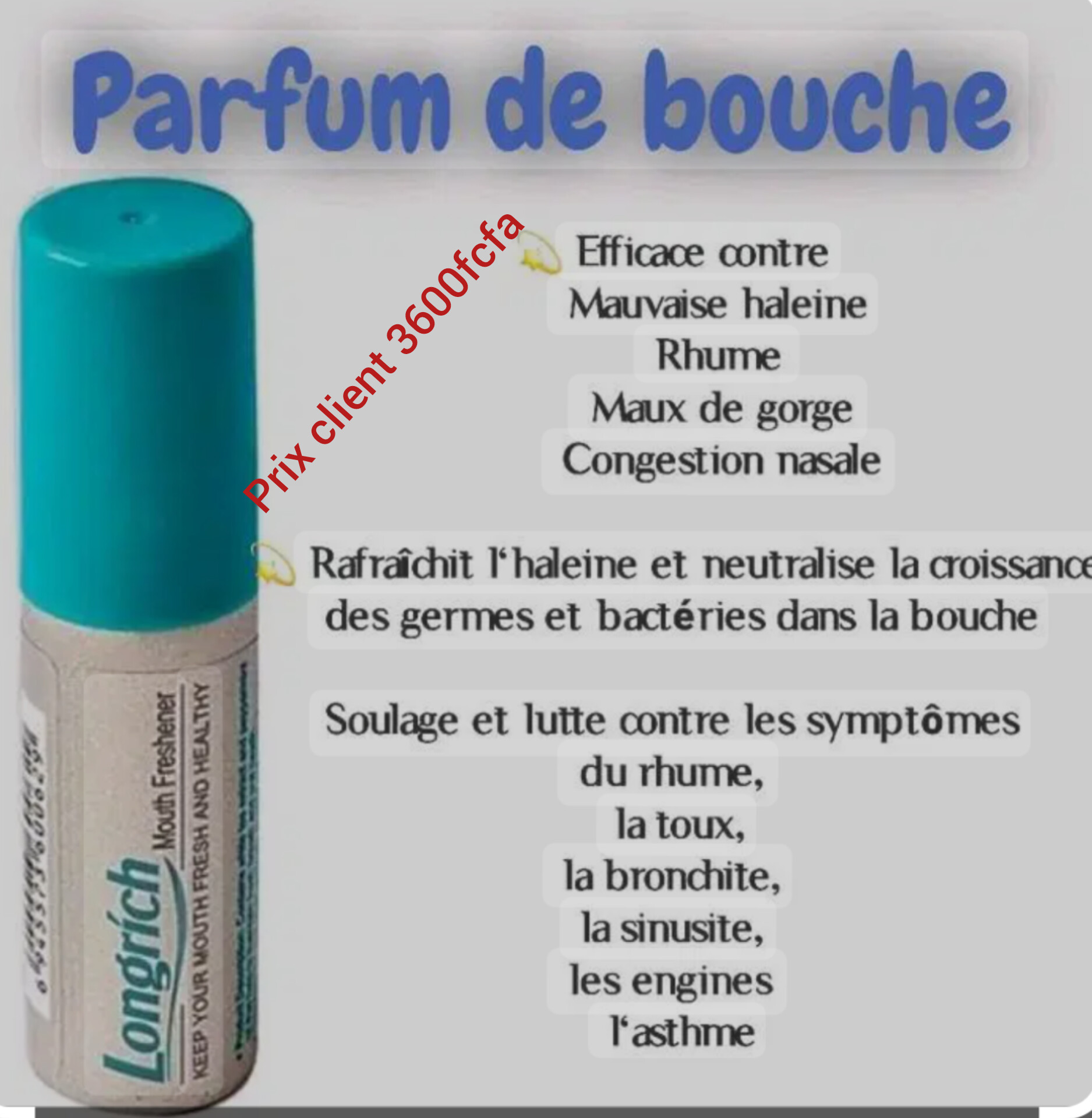 Spray buccal , Tawfeex Market, Tawfeex, ecommerce, senegal, market